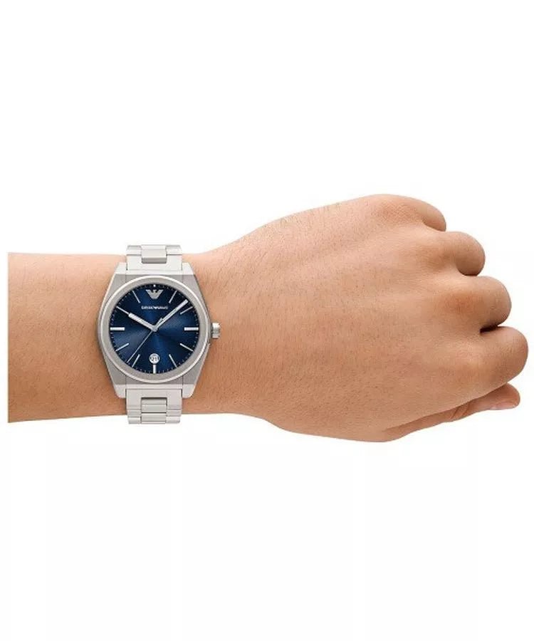 Emporio Armani Federico Stainless Steel Men's Watch | AR11620 | Time Watch Specialists