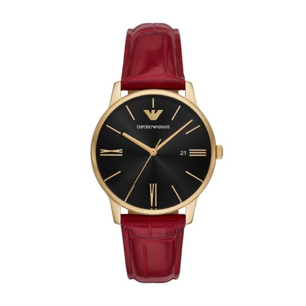 Emporio Armani Chronograph Blue Dial Stainless Steel Men's Watch | AR11673