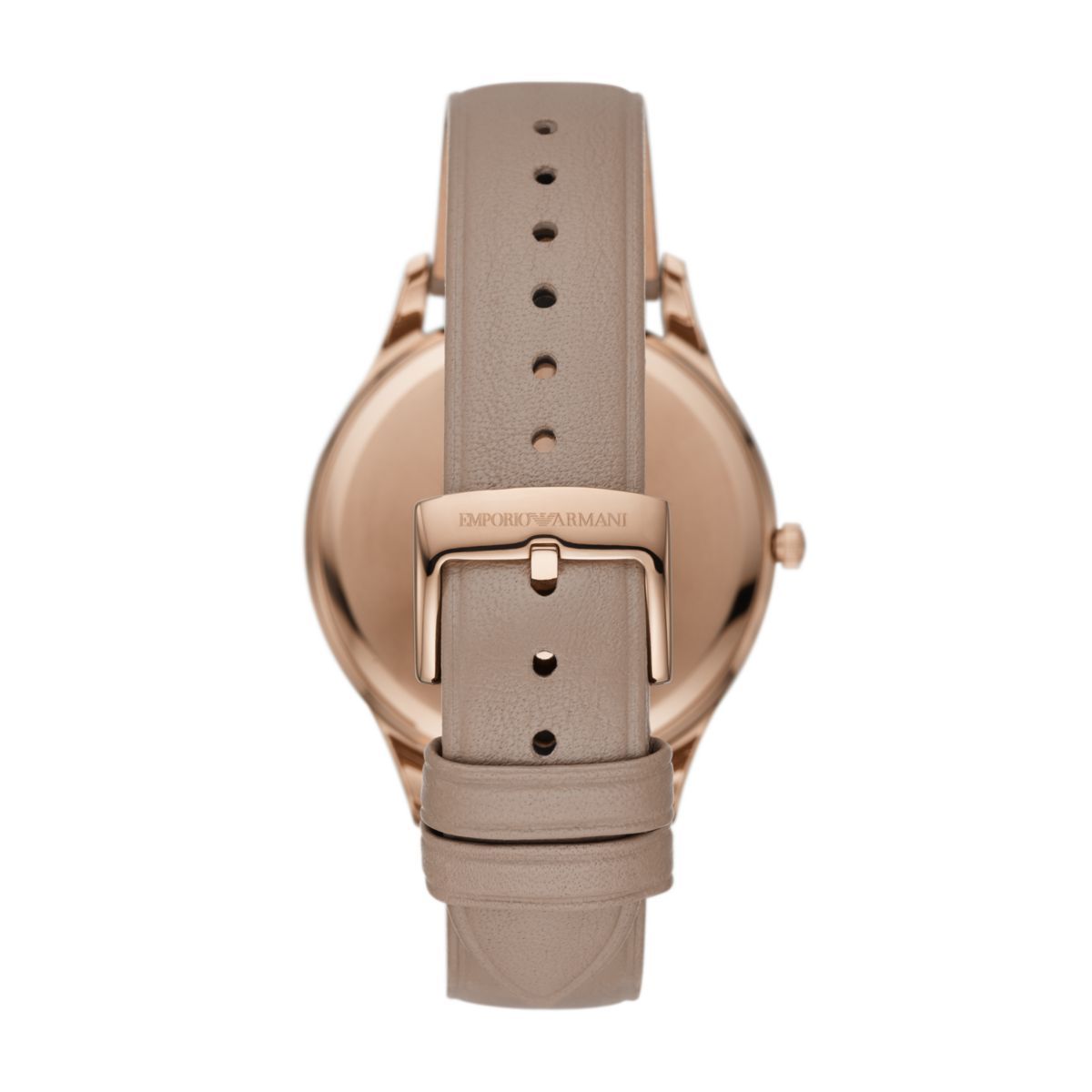 Emporio Armani Classic Grey Dial and Grey Leather 42mm Watch | AR11420