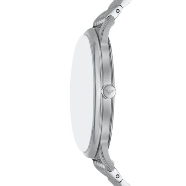 Emporio Armani Three - Hand Date Stainless Steel Men's Watch | AR11600 | Time Watch Specialists