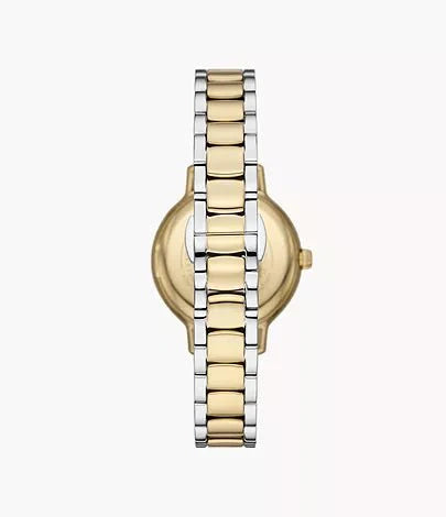 Emporio Armani Classic Two-Tone Dial and Two-Tone Stainless Steel 32mm Women's Watch | AR11576
