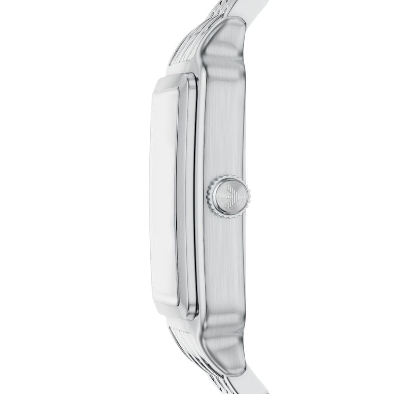 Emporio Armani Vintage Black Dial and Silver Steel Bracelet 32mm Unisex Watch | AR11755 | TIME Watches