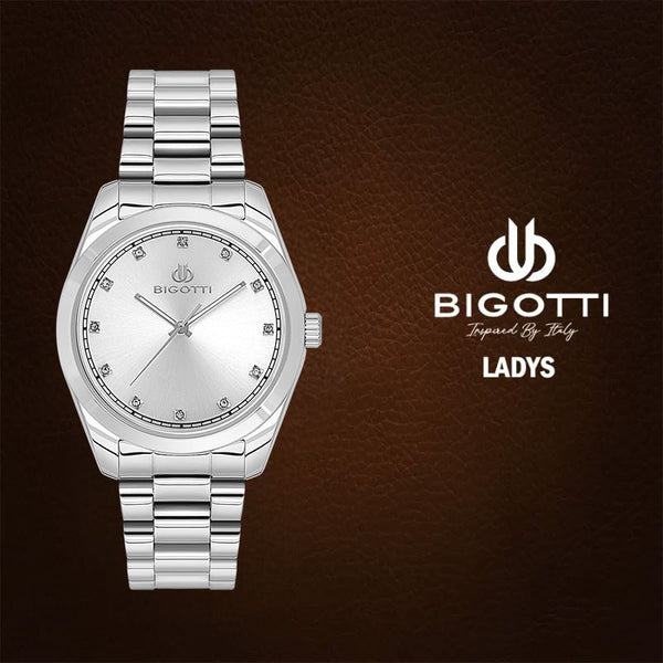 Bigotti Silver Women’s Watch | BG.1.10584-1