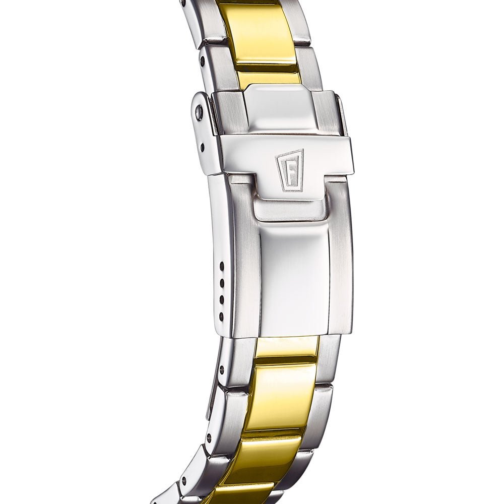 Festina Boyfriend Collection Mother of Pearl Dial 316LStainless Steel with Gold PVD Men’s Watch | F20504/2 | TIME Watches