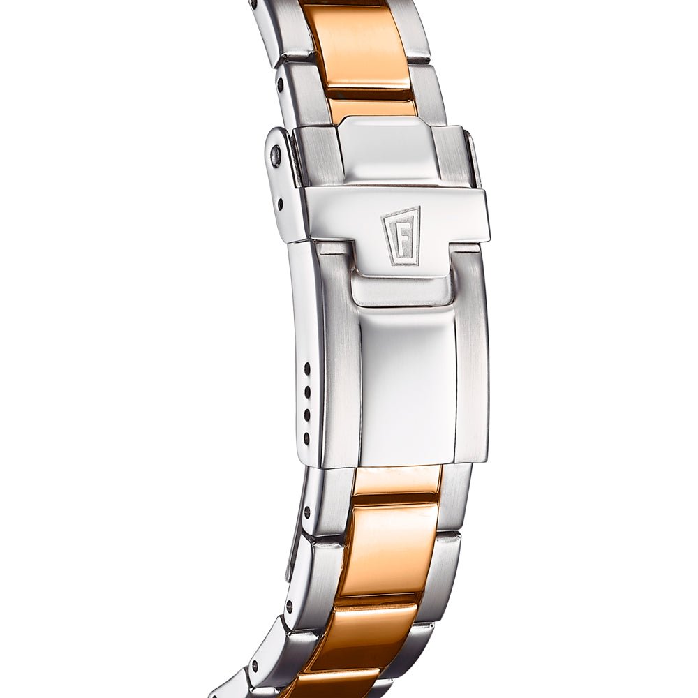 Festina Boyfriend Collection Rose Gold Dial 316LStainless Steel with Gold PVD Men’s Watch | F20505/4 | TIME Watches