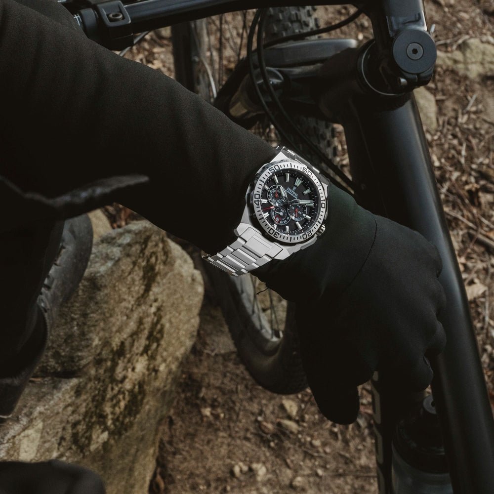 Festina Chrono Bike Black Dial 316L Stainless Steel Men’s Watch | F20724/7 | TIME Watches