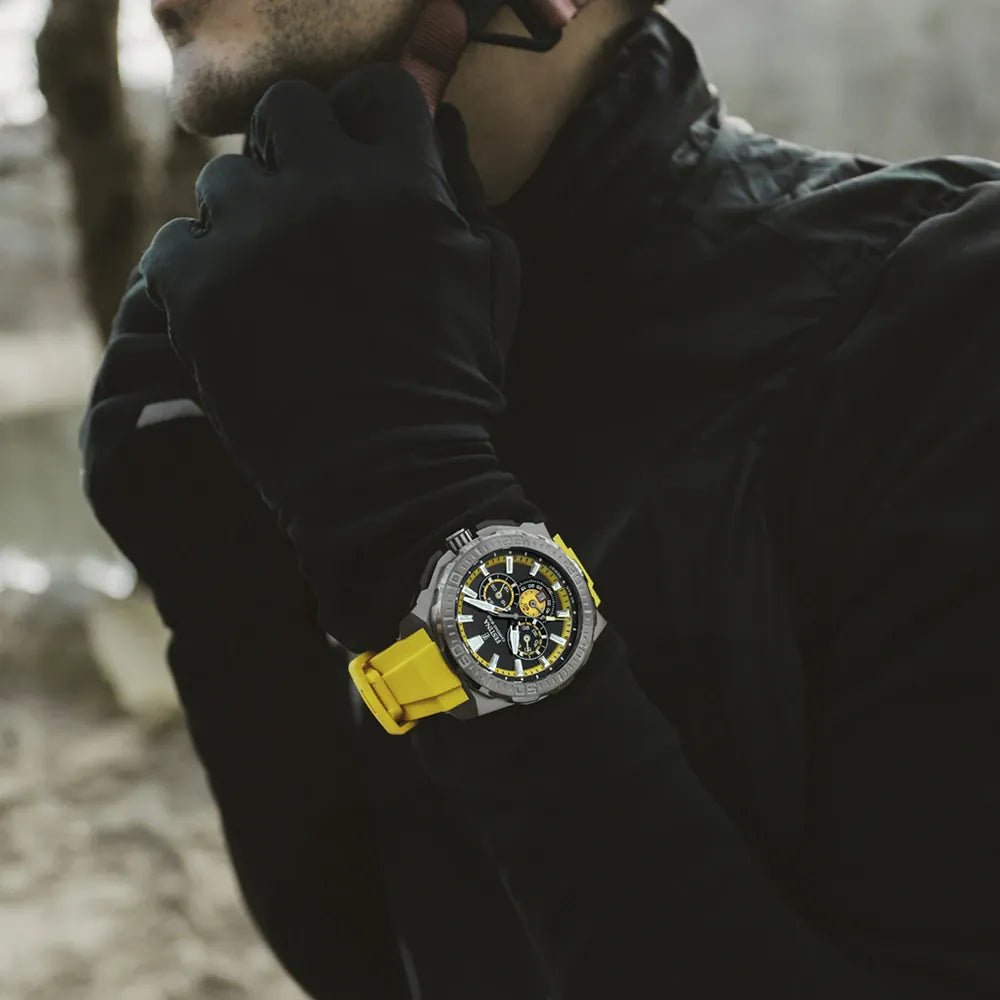 Festina Chrono Bike Yellow Dial Yellow Rubber Men’s Watch | F20725/1 | TIME Watches