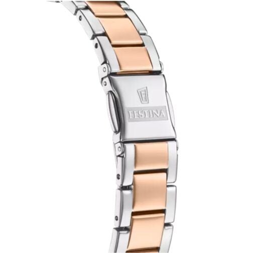Festina Mademoiselle Stainless Steel Two-Tone Woman's Watch | F20612/1 | Time Watch Specialists