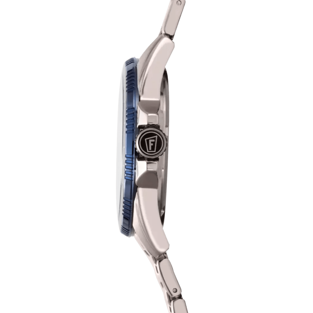 Festina Titanium Blue Dial Titanium Men’s 43mm Watch | F20698/2 | TIME Watches