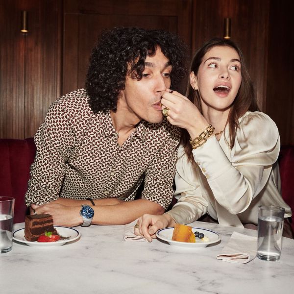 Fossil Blue Dive Three-Hand Date Stainless Steel Men's Watch | FS6029 | Time Watch Specialists