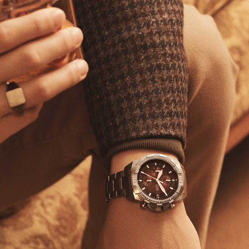 Fossil Bronson Chronograph Stainless Steel Men's Watch | FS5878 | TIME Watches