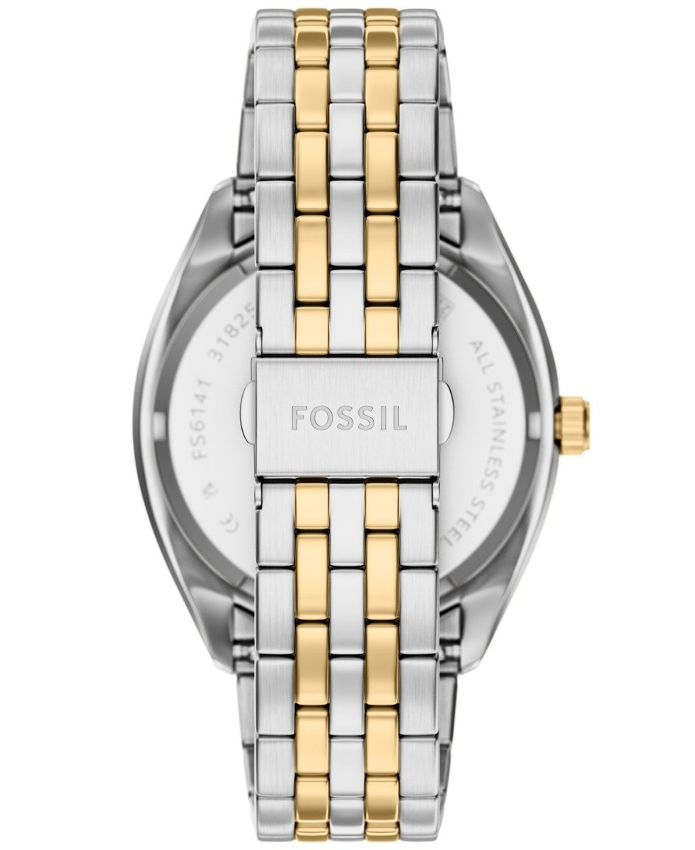 Fossil Campbell Blue Dial and Gold Steel Bracelet 42mm Men's Watch | FS6141 | TIME Watches