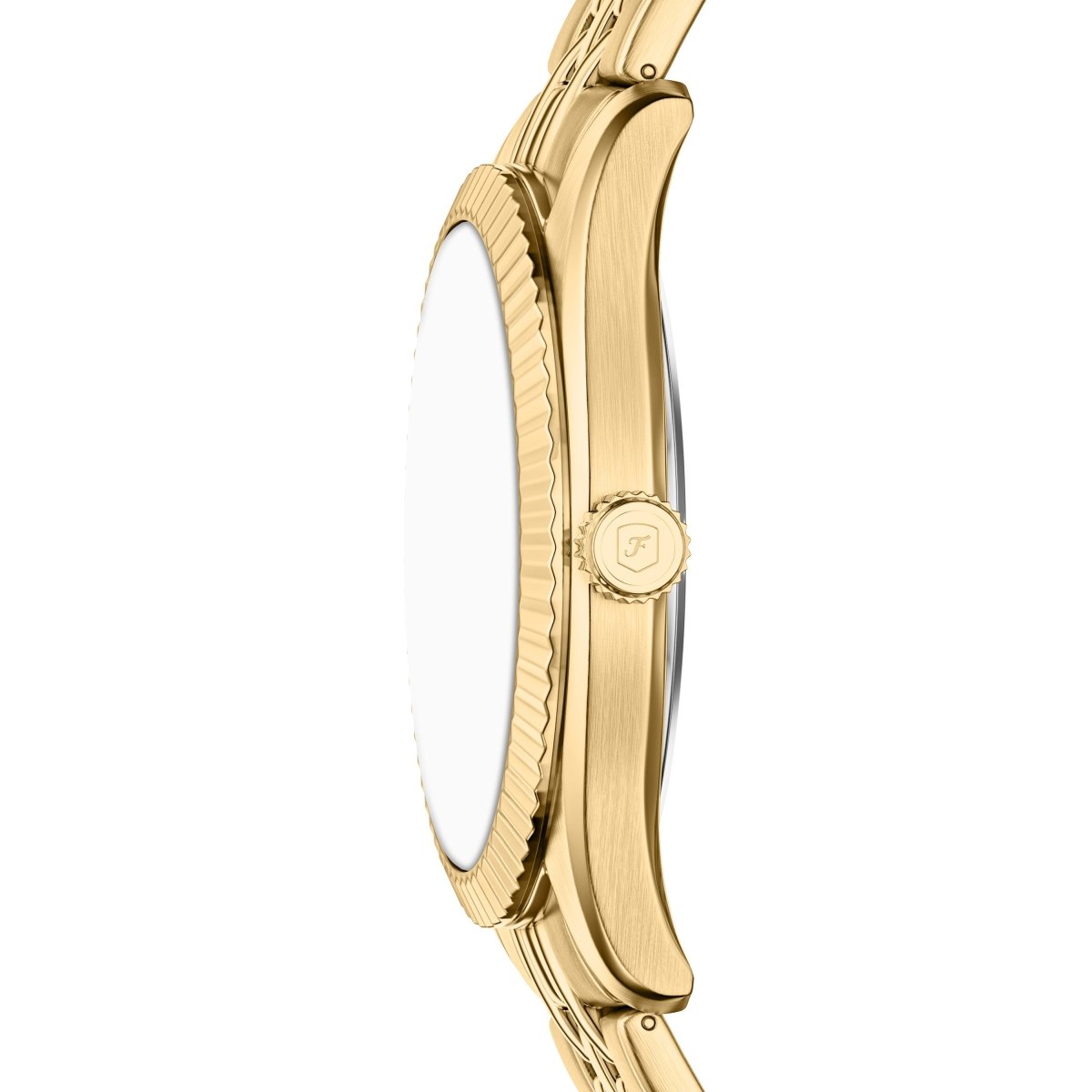 Fossil Campbell Three Hand Gold Stainless Steel Men's Watch | FS6142 | TIME Watches