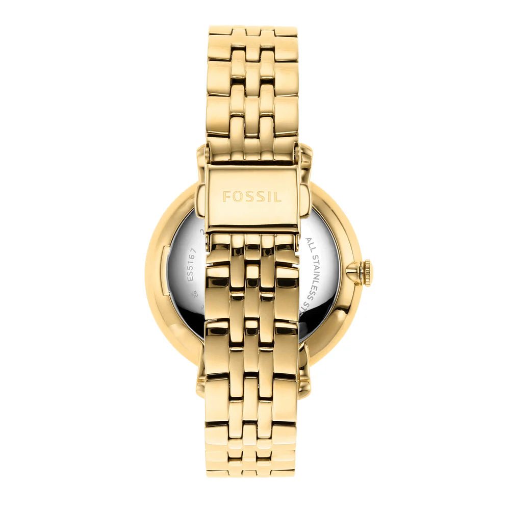 Fossil Carlie Mini Stainless Steel White Dial Women's Watch | ES5167 | TIME Watches