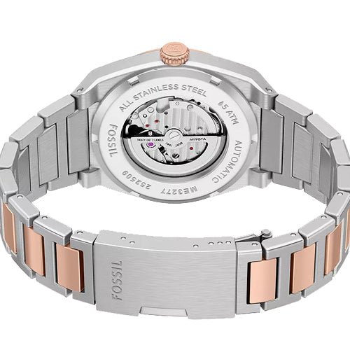 Fossil Everett Automatic Black Dial Men's Watch | ME3277 | TIME Watches