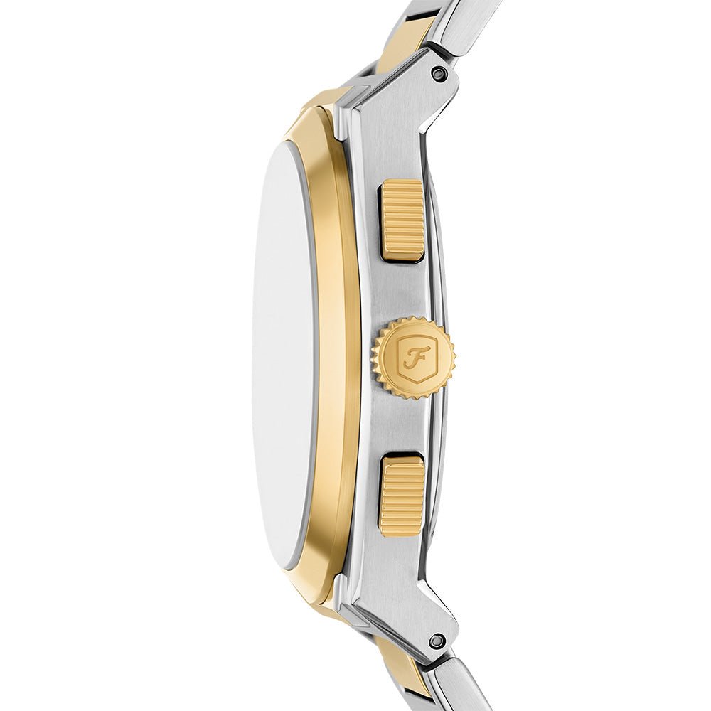 Fossil Everett Green Dial and Gold Steel Bracelet 44mm Men's Watch | FS6106 | TIME Watches