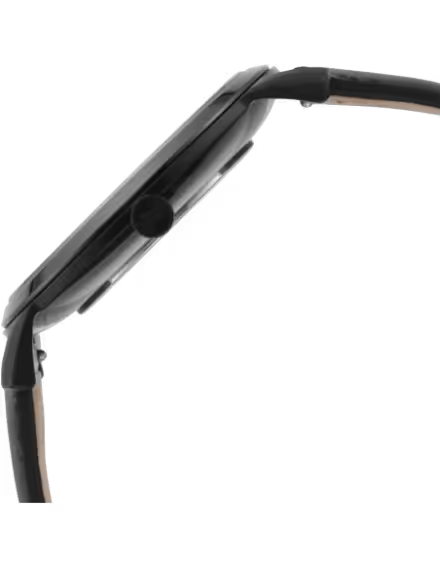 Fossil The Minimalist Two-Hand Black Leather Men's Watch | FS5447