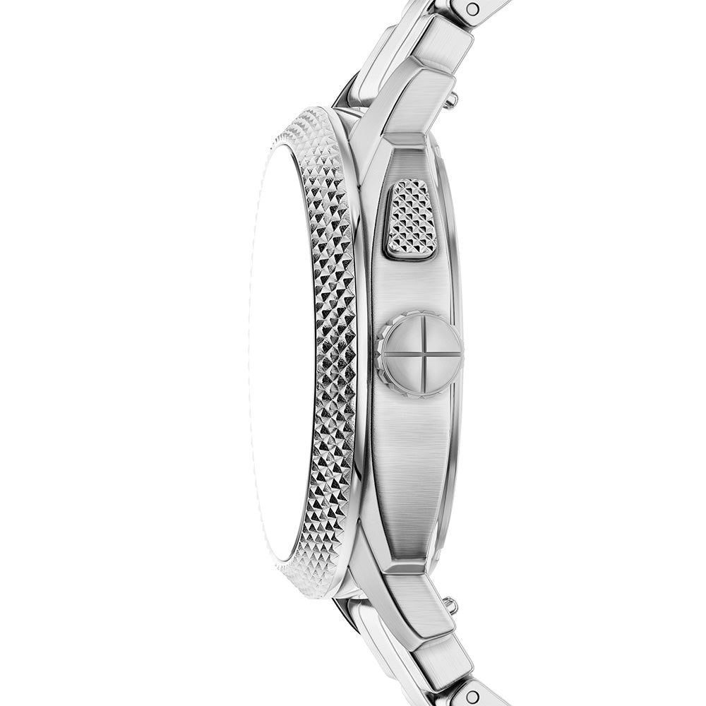 Fossil Machine Negative Display Dial and Steel Bracelet 41mm Men's Watch | FS6155 | TIME Watches