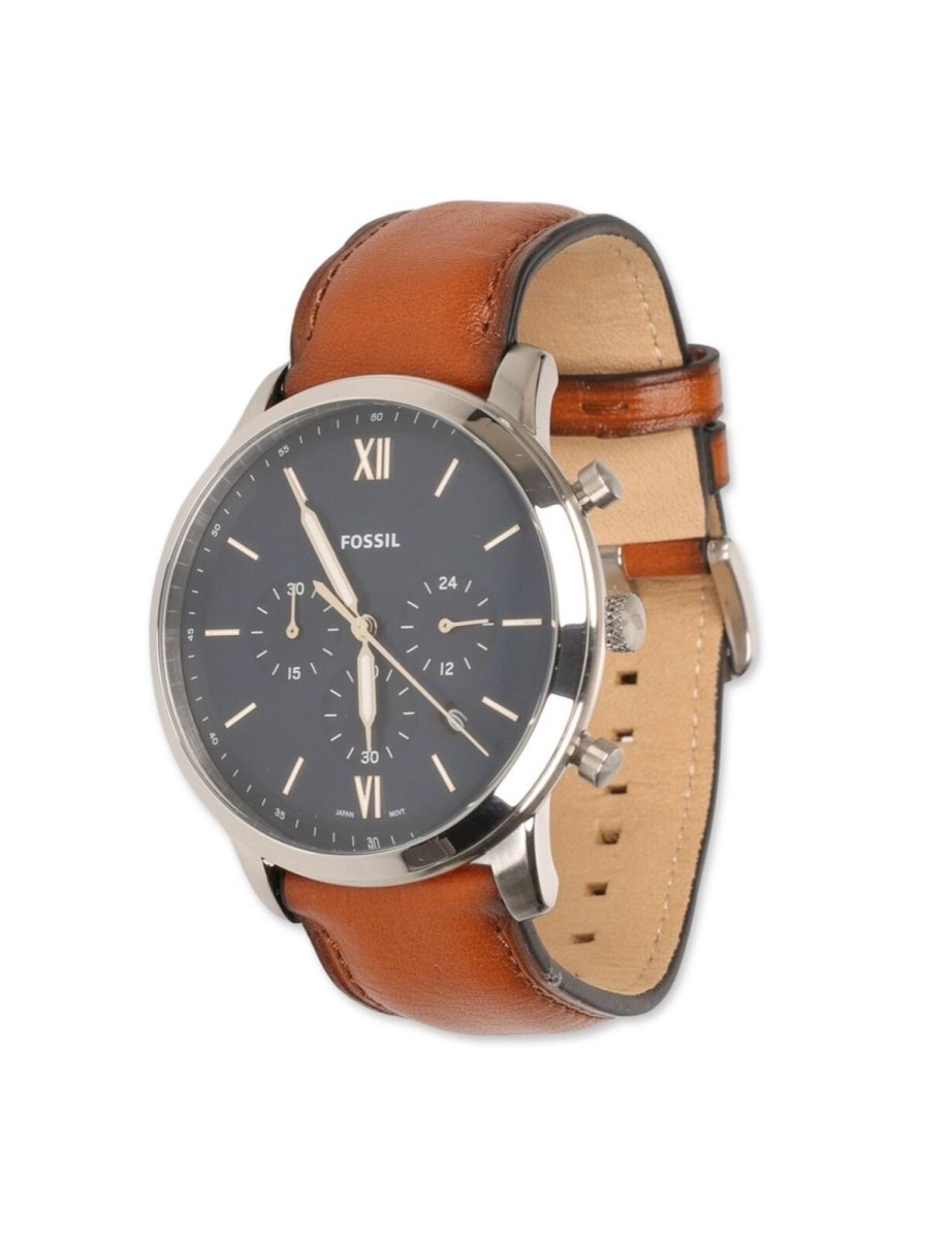 Fossil Neutra Chronograph Brown Leather Men's Watch | FS5453 | Time Watch Specialists