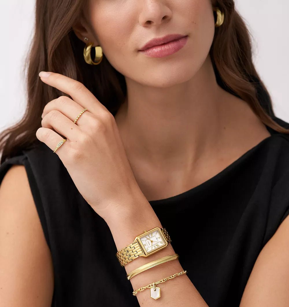 Fossil Raquel Gold Stainless Steel Women's Watch | ES5220 | TIME Watches