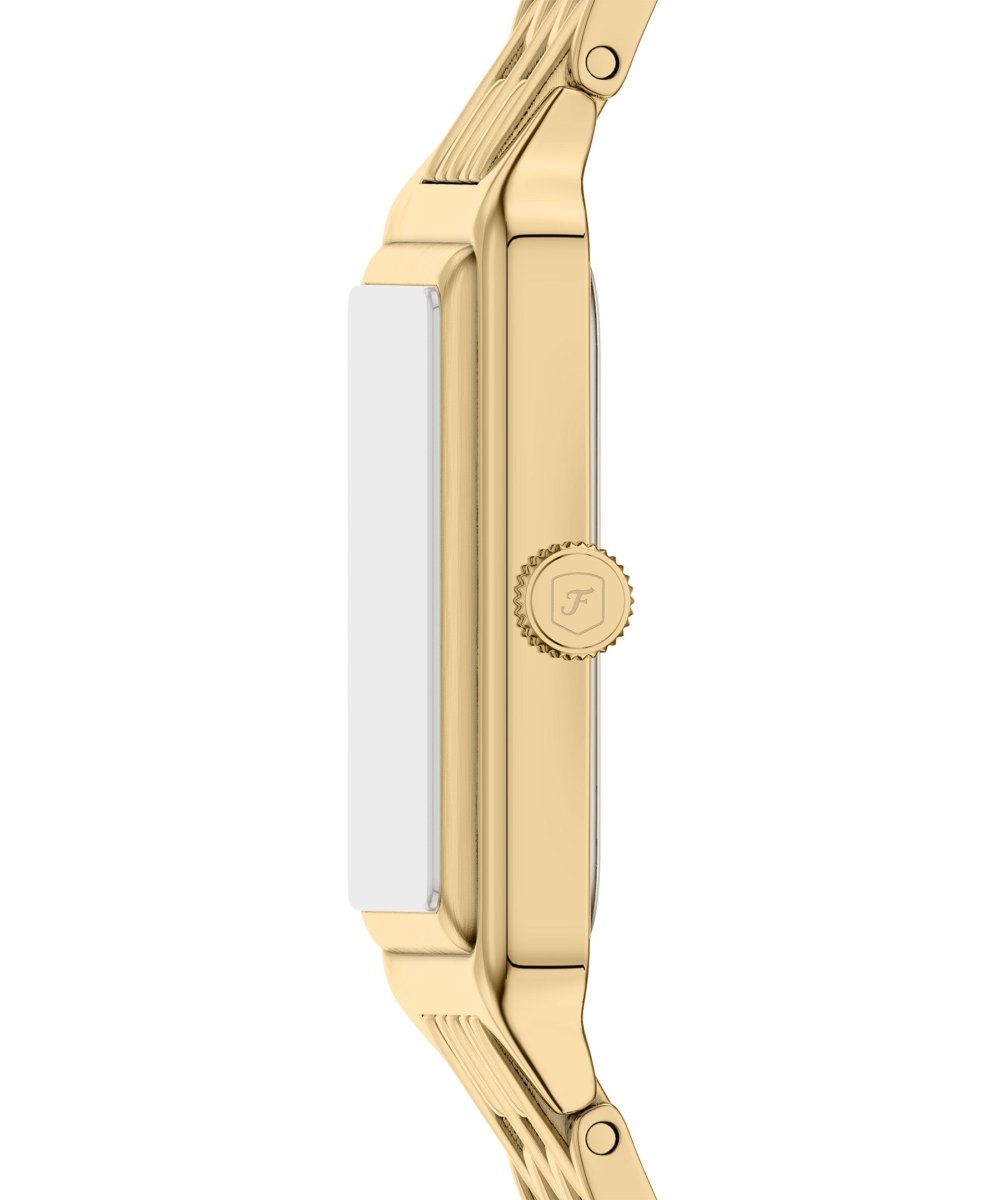Fossil Raquel Green Dial and Gold Steel Bracelet 23mm Women's Watch | ES5452 | TIME Watches