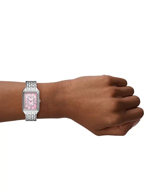Fossil Raquel Three - Hand Date Stainless Steel Women's Watch | ES5401 | Time Watch Specialists