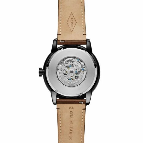 Fossil Townsman Automatic Brown Leather Men's Watch | ME3155
