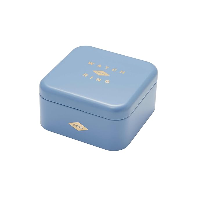 Fossil Two-Hand Stainless Steel Women's Ring Watch | ES5245 | Time Watch Specialists