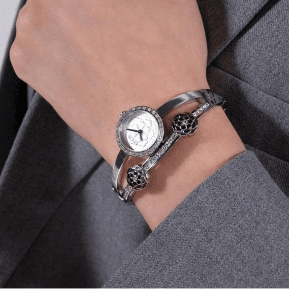 Guess Chloe Silver Stainless Steel 36mm Women's Watch | GW0756L1 | TIME Watches
