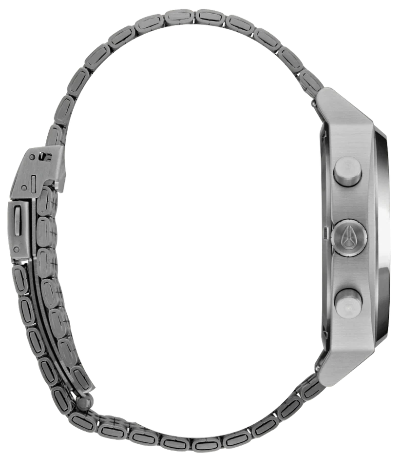 NIXON Midnight Blue Dial Stainless Steel Chronograph Unisex Watch | A9725327-00