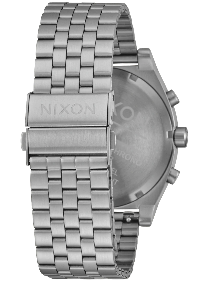 NIXON Midnight Blue Dial Stainless Steel Chronograph Unisex Watch | A9725327-00