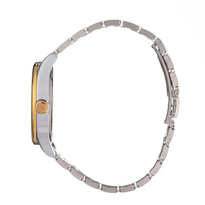 Hallmark Two Tone White Dial Men's Watch | HD1410S | Time Watch Specialists