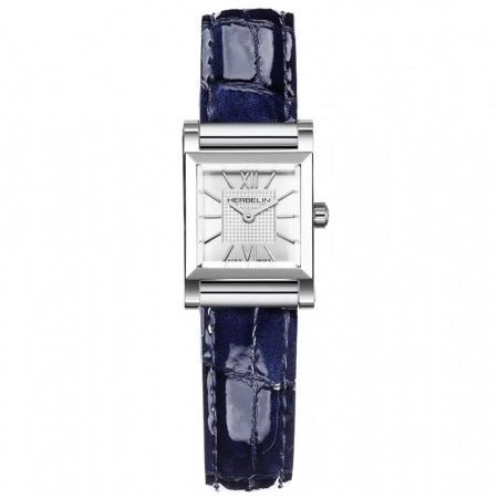 HERBELIN Antares Silver Guilloche Dial Stainless Steel Women’s Watch Head | H17144AP08 | TIME Watches