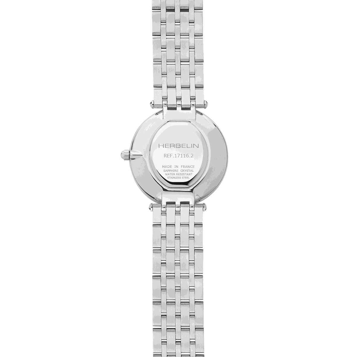HERBELIN Epsilon Quartz Steel and Diamonds 28mm Women's Watch | 17116/B89 | TIME Watches