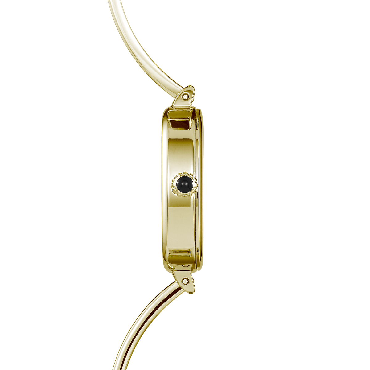 HERBELIN Fil Quartz Yellow and Black Gold 24mm Women's Watch | 17207/BP14 | TIME Watches