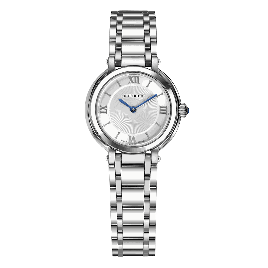 HERBELIN Galet Quartz Steel 28mm Women's Watch | 17430B28 | TIME Watches