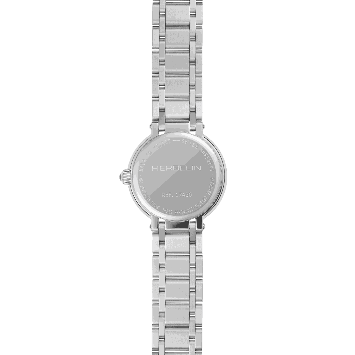 HERBELIN Galet Quartz Steel 28mm Women's Watch | 17430B28 | TIME Watches