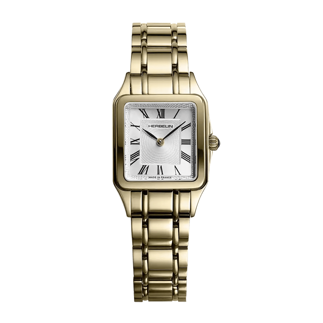 HERBELIN Luna Quartz Gold Steel 24mm Women's Watch | 17457BP1N01 | TIME Watches