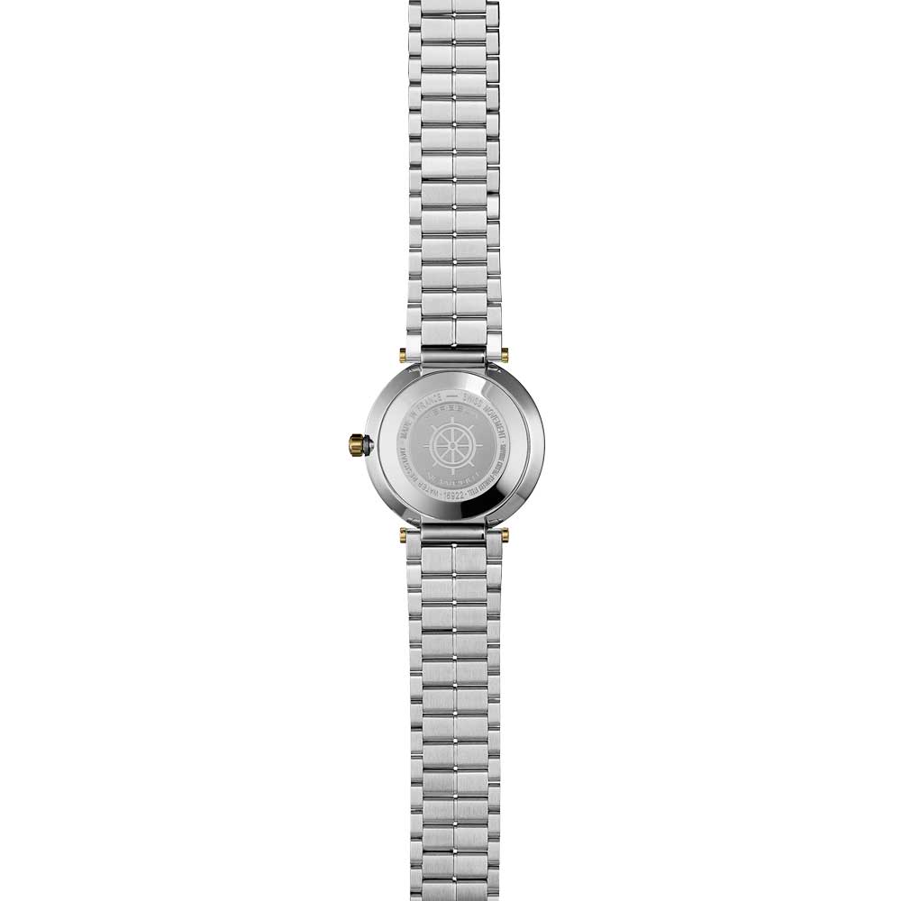 HERBELIN Newport Slim Two - tone Mother of Pearl Dial 32mm Women's Watch | 16922BT1N09 | TIME Watches