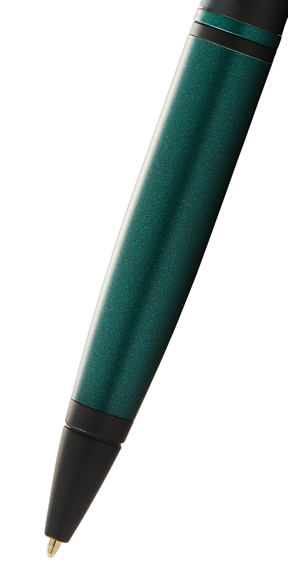 CROSS Calais Matte Green and Black Lacquer Ballpoint Pen | AT0112-25