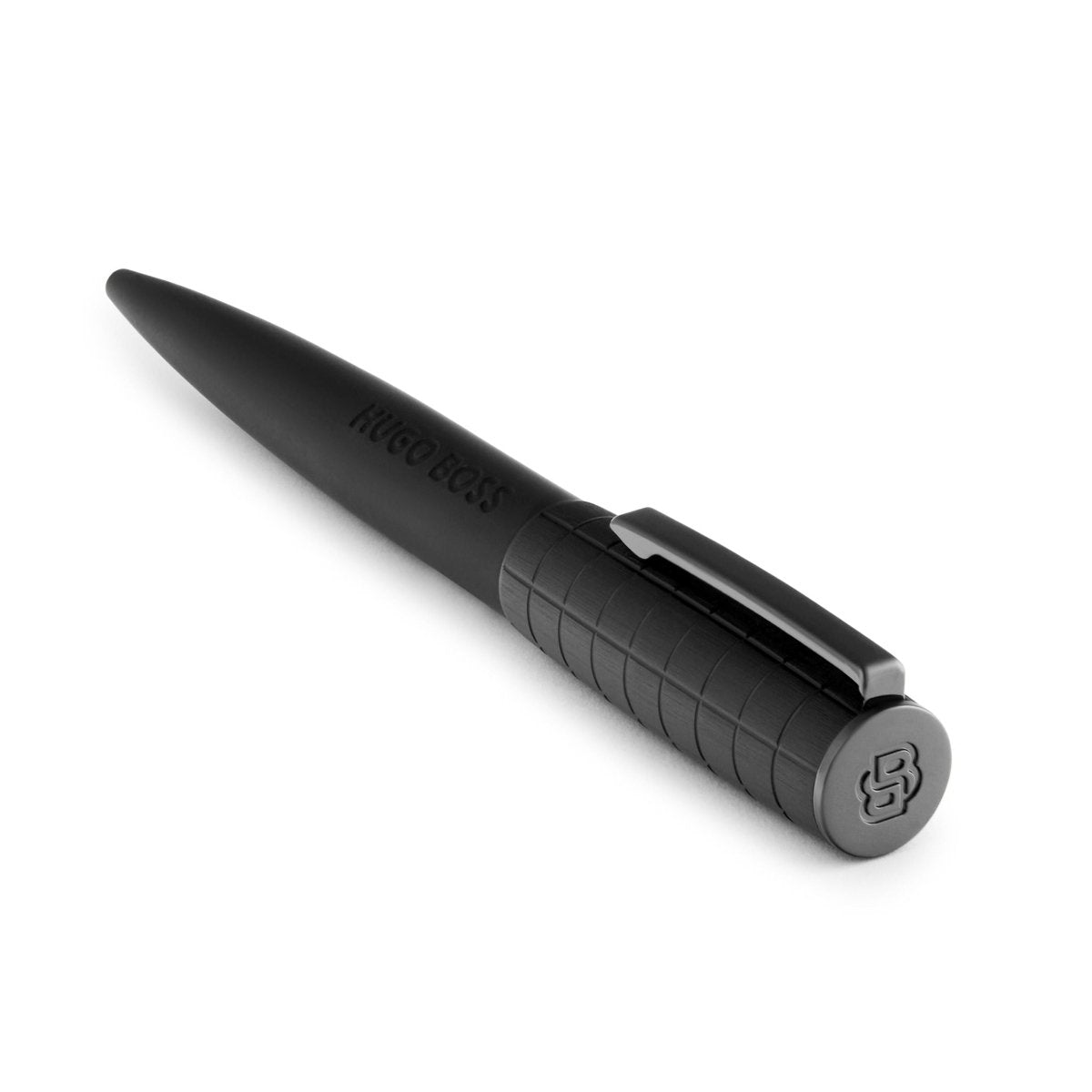 HUGO BOSS Arche Bauhaus Black Ballpoint Pen | HSK5744A | TIME Watches