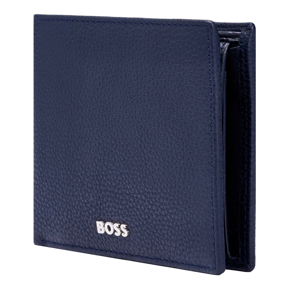 HUGO BOSS Classic Grained Navy Wallet | HLM416N | TIME Watches