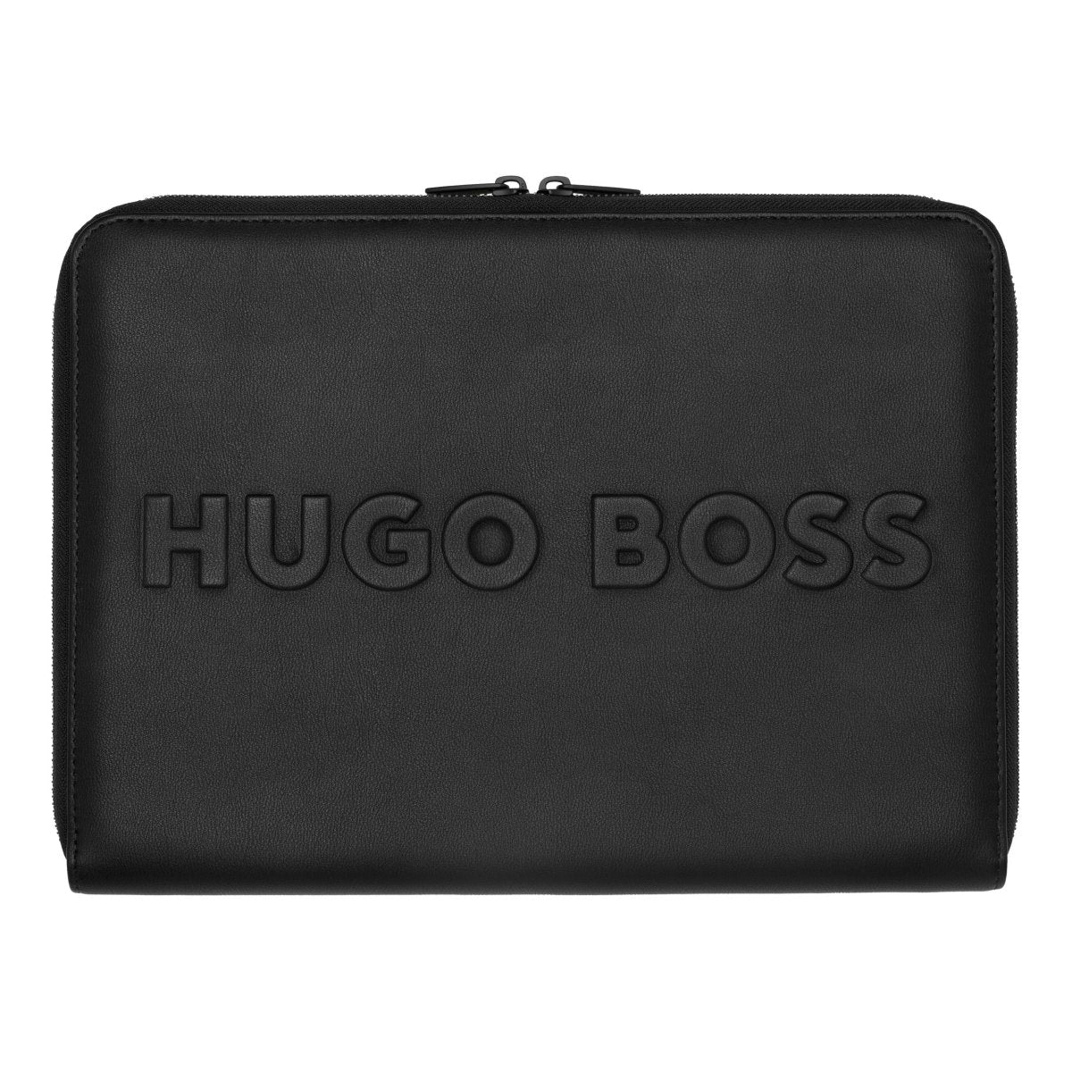 HUGO BOSS Conference folder A5 Label Black | HTM209A | TIME Watches