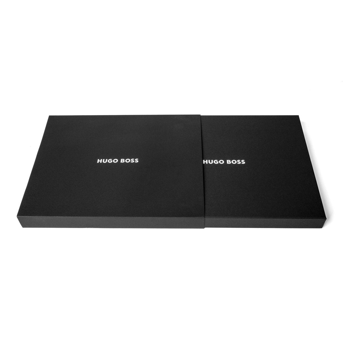 HUGO BOSS Conference Pinstripe Black A5 Folder | HDF309N | TIME Watches