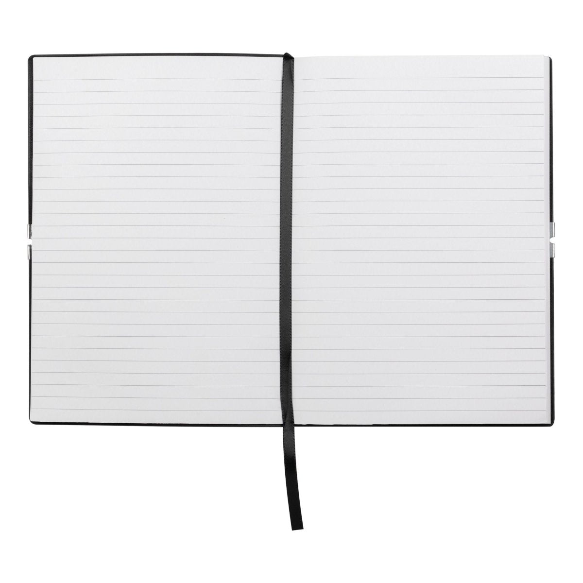 HUGO BOSS Elegance Black Lined A5 Notebook | HNH124AL | TIME Watches