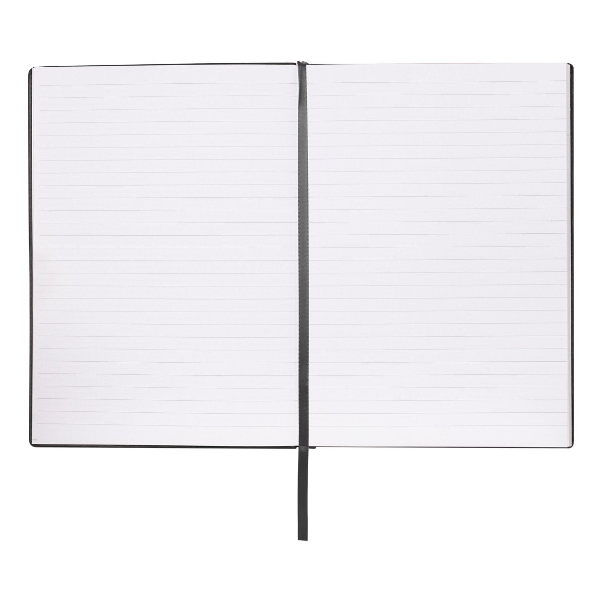 HUGO BOSS Essential Black Lined A5 Notebook | HNH121AL | TIME Watches