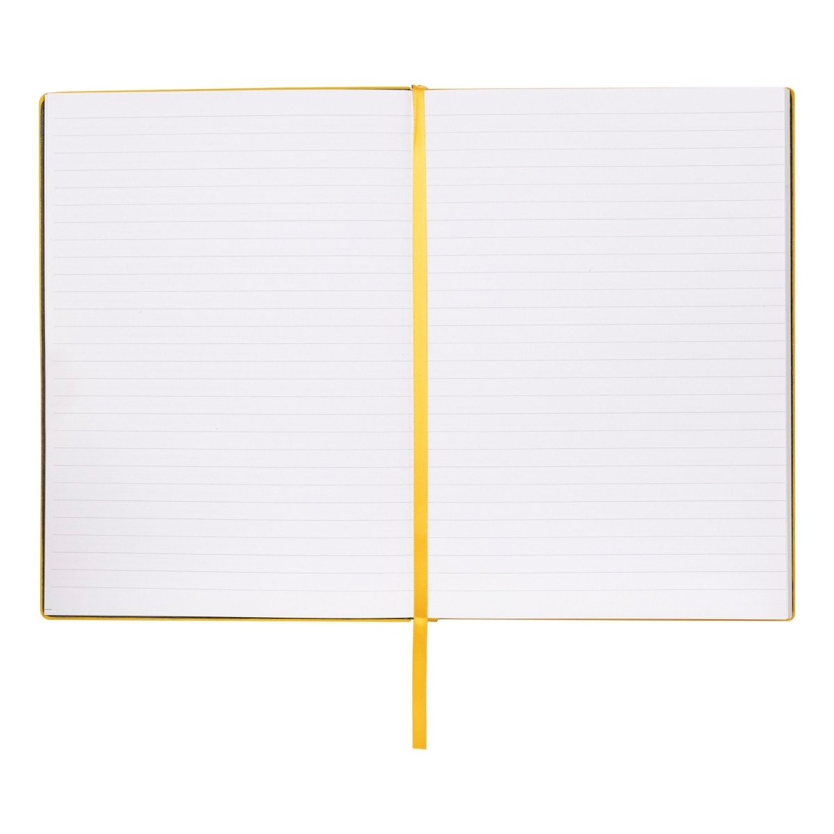 HUGO BOSS Essential Yellow Lined A5 Notebook | HNH121SL | TIME Watches