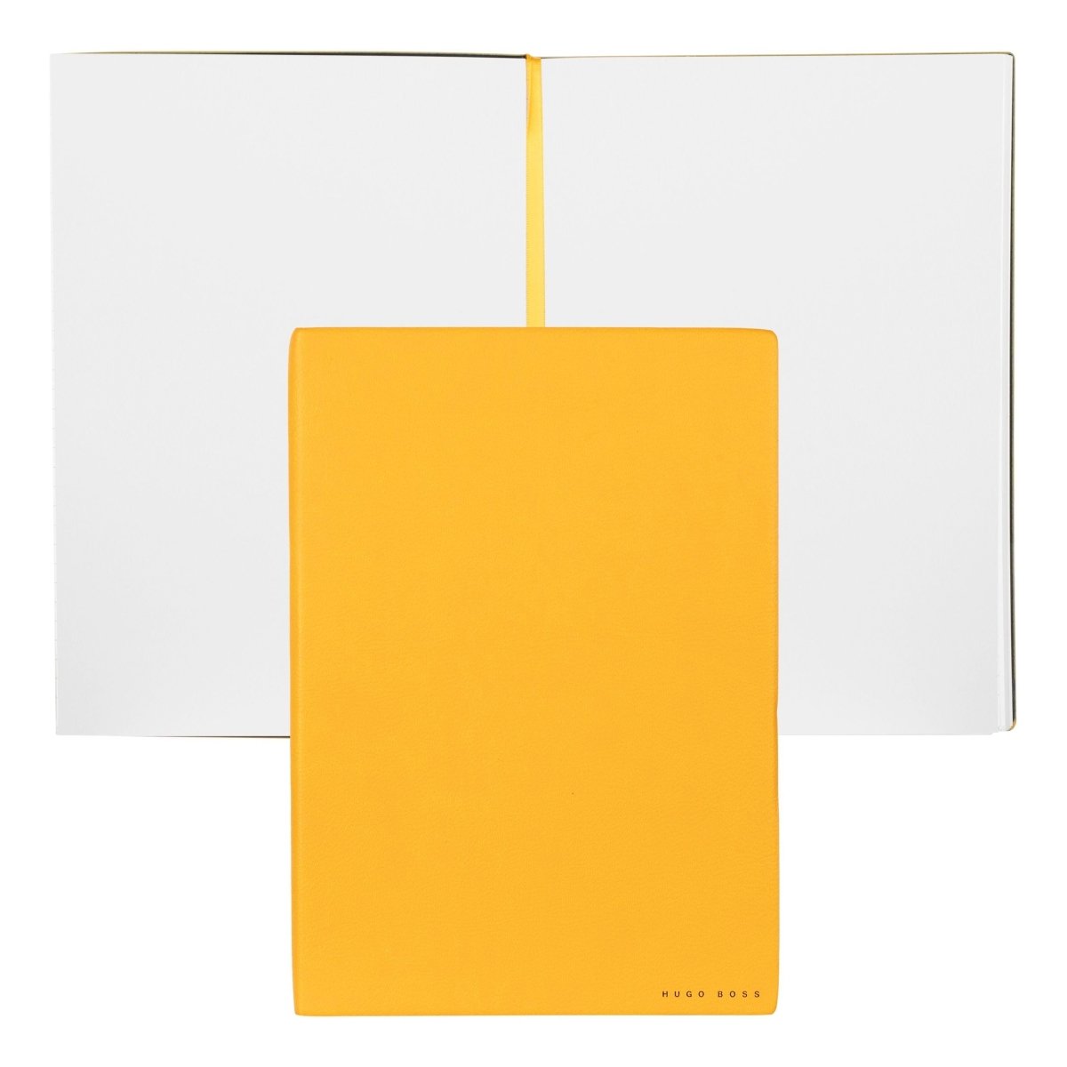 HUGO BOSS Essential Yellow Plain B5 Notebook | HNB121SP | TIME Watches