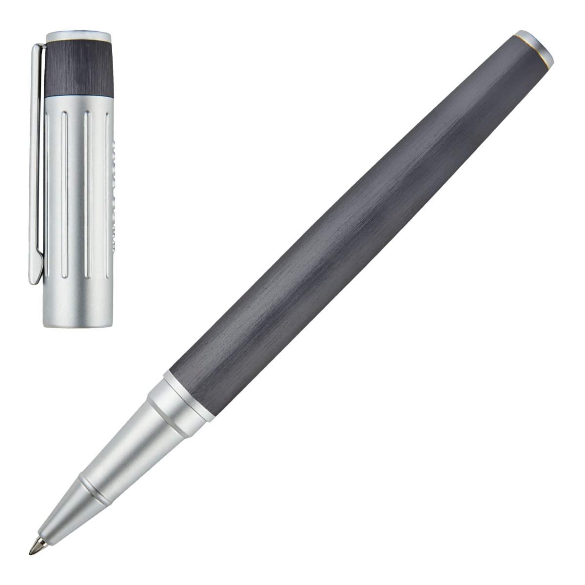 HUGO BOSS Gear Ribs Gun Rollerball Pen | HSV3065D | TIME Watches
