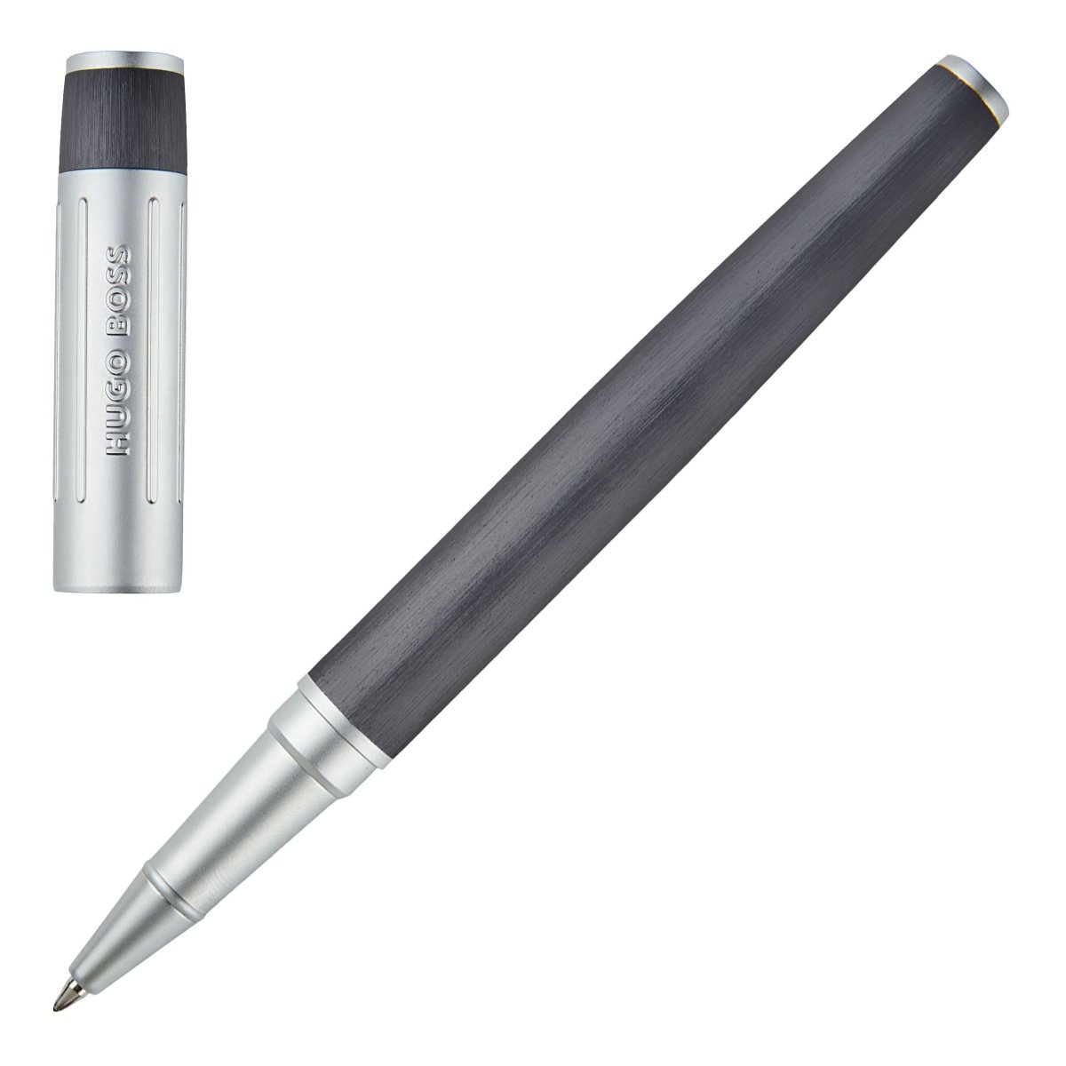 HUGO BOSS Gear Ribs Gun Rollerball Pen | HSV3065D | TIME Watches
